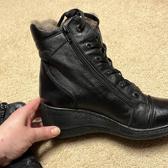 European winter boots with fur lining - Picture 4 of 7